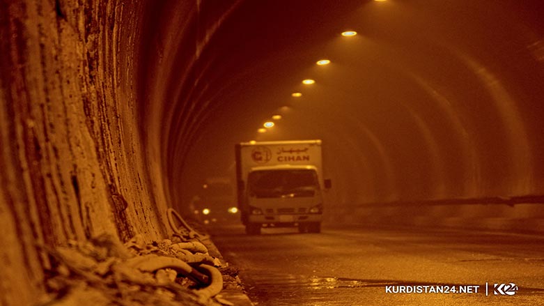 به‌ وێنه‌.. ڕۆژ دوای ڕۆژ تونێلی ده‌ربه‌ندیخان مه‌ترسیدارتر ده‌بێت